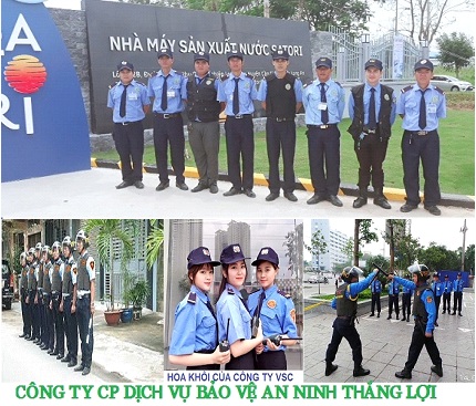 Professional security guard service in Binh Duong